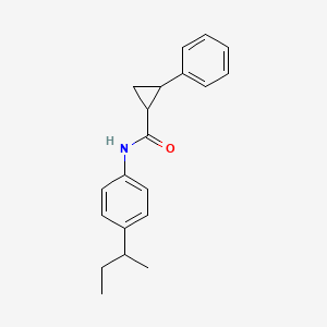 N-[4-(butan-2-yl)phenyl]-2-phenylcyclopropanecarboxamide