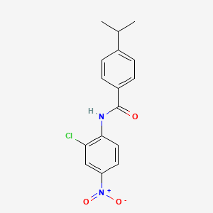 N-(2-chloro-4-nitrophenyl)-4-isopropylbenzamide