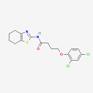 4-(2,4-dichlorophenoxy)-N-(4,5,6,7-tetrahydro-1,3-benzothiazol-2-yl)butanamide