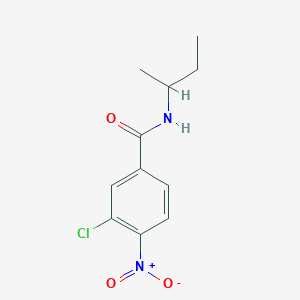 N-(sec-butyl)-3-chloro-4-nitrobenzamide