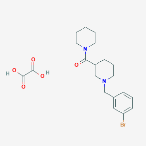 1-(3-bromobenzyl)-3-(1-piperidinylcarbonyl)piperidine oxalate