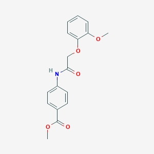 Methyl 4-{[(2-methoxyphenoxy)acetyl]amino}benzoate