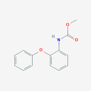 molecular formula C14H13NO3 B4031137 methyl (2-phenoxyphenyl)carbamate 