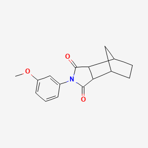 2-(3-methoxyphenyl)hexahydro-1H-4,7-methanoisoindole-1,3(2H)-dione