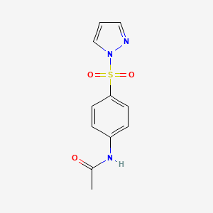 N-[4-(1H-PYRAZOLE-1-SULFONYL)PHENYL]ACETAMIDE