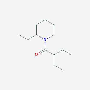 2-Ethyl-1-(2-ethylpiperidin-1-yl)butan-1-one