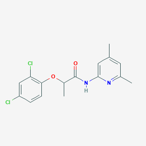 2-(2,4-dichlorophenoxy)-N-(4,6-dimethylpyridin-2-yl)propanamide