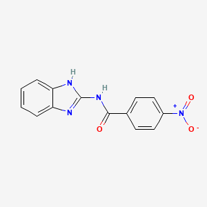 N-1H-benzimidazol-2-yl-4-nitrobenzamide