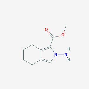B040313 Methyl 2-amino-4,5,6,7-tetrahydroisoindole-1-carboxylate CAS No. 122181-86-6