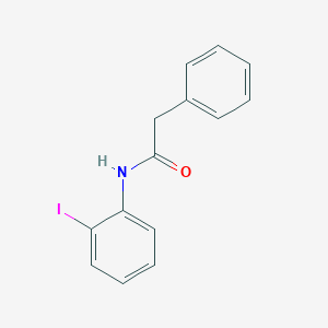 molecular formula C14H12INO B403130 N-(2-ヨードフェニル)-2-フェニルアセトアミド CAS No. 329937-74-8