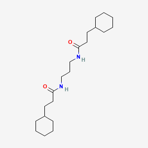 3-CYCLOHEXYL-N-[3-(3-CYCLOHEXYLPROPANAMIDO)PROPYL]PROPANAMIDE