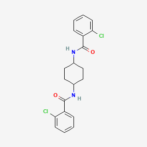 N,N'-1,4-cyclohexanediylbis(2-chlorobenzamide)