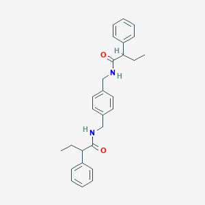 N,N'-[1,4-phenylenebis(methylene)]bis(2-phenylbutanamide)