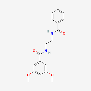 N-[2-(benzoylamino)ethyl]-3,5-dimethoxybenzamide