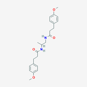 N,N'-propane-1,2-diylbis[3-(4-methoxyphenyl)propanamide]