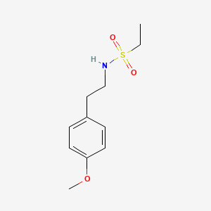 N-[2-(4-methoxyphenyl)ethyl]ethanesulfonamide