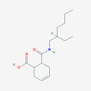 6-[(2-Ethylhexyl)carbamoyl]cyclohex-3-ene-1-carboxylic acid