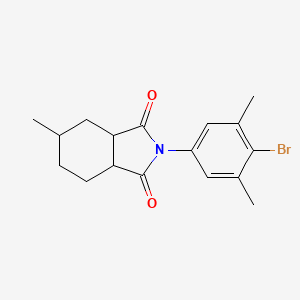 2-(4-bromo-3,5-dimethylphenyl)-5-methylhexahydro-1H-isoindole-1,3(2H)-dione