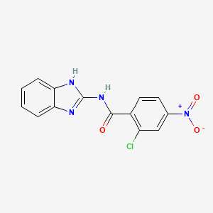 N-1H-benzimidazol-2-yl-2-chloro-4-nitrobenzamide