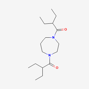 2-ethyl-1-[4-(2-ethylbutanoyl)-1,4-diazepan-1-yl]butan-1-one