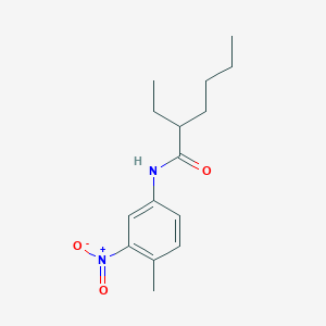 2-ethyl-N-(4-methyl-3-nitrophenyl)hexanamide