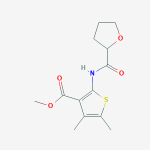 methyl 4,5-dimethyl-2-[(tetrahydro-2-furanylcarbonyl)amino]-3-thiophenecarboxylate