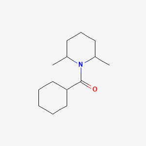 1-(cyclohexylcarbonyl)-2,6-dimethylpiperidine