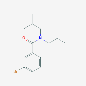 3-bromo-N,N-bis(2-methylpropyl)benzamide