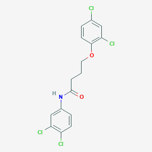 4-(2,4-dichlorophenoxy)-N-(3,4-dichlorophenyl)butanamide