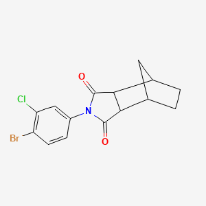 2-(4-bromo-3-chlorophenyl)hexahydro-1H-4,7-methanoisoindole-1,3(2H)-dione