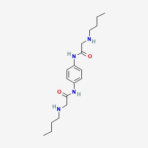 N,N'-1,4-phenylenebis[2-(butylamino)acetamide]