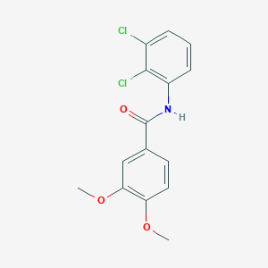 molecular formula C15H13Cl2NO3 B403233 N-(2,3-dichlorophenyl)-3,4-dimethoxybenzamide 