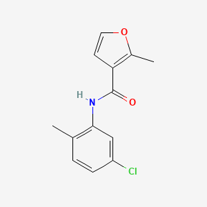 N-(5-chloro-2-methylphenyl)-2-methylfuran-3-carboxamide