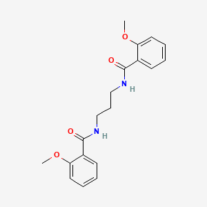 2-METHOXY-N-{3-[(2-METHOXYPHENYL)FORMAMIDO]PROPYL}BENZAMIDE