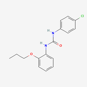 N-(4-chlorophenyl)-N'-(2-propoxyphenyl)urea