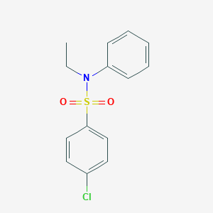 molecular formula C14H14ClNO2S B403236 4-chloro-N-ethyl-N-phenylbenzenesulfonamide CAS No. 331275-07-1