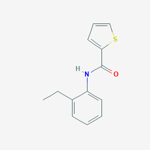molecular formula C13H13NOS B403237 N-(2-ethylphenyl)thiophene-2-carboxamide 