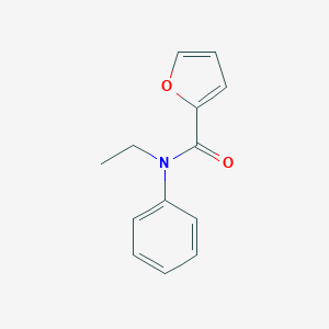 molecular formula C13H13NO2 B403238 N-ethyl-N-phenylfuran-2-carboxamide 