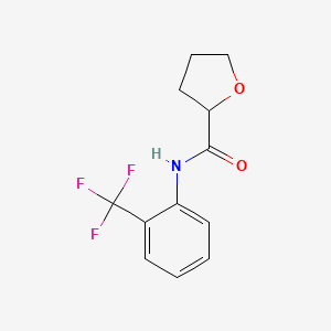 N-[2-(trifluoromethyl)phenyl]tetrahydrofuran-2-carboxamide