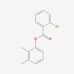 molecular formula C15H13BrO2 B403243 2,3-Dimethylphenyl 2-bromobenzoate 