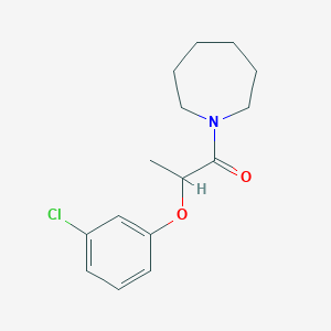 1-(Azepan-1-yl)-2-(3-chlorophenoxy)propan-1-one