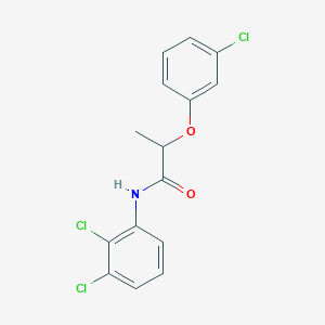 2-(3-chlorophenoxy)-N-(2,3-dichlorophenyl)propanamide