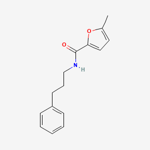 5-methyl-N-(3-phenylpropyl)furan-2-carboxamide