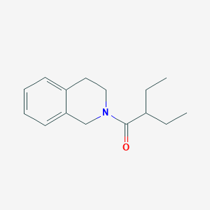 1-[3,4-DIHYDRO-2(1H)-ISOQUINOLINYL]-2-ETHYL-1-BUTANONE