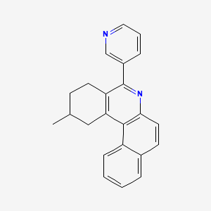 2-Methyl-5-pyridin-3-yl-1,2,3,4-tetrahydrobenzo[a]phenanthridine