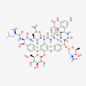 molecular formula C66H75Cl2N9O24 B040328 氯定香素 B CAS No. 118373-81-2