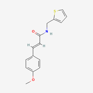 3-(4-methoxyphenyl)-N-(2-thienylmethyl)acrylamide