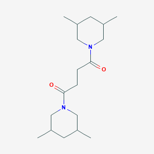 1,4-Bis(3,5-dimethylpiperidin-1-yl)butane-1,4-dione