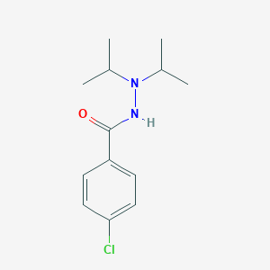 molecular formula C13H19ClN2O B403288 4-chloro-N',N'-diisopropylbenzohydrazide 