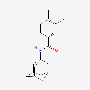 N-(adamantan-1-yl)-3,4-dimethylbenzamide